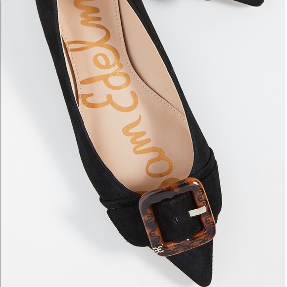 Sam Edelman Sonja black suede Flats - Picture 2 of 6